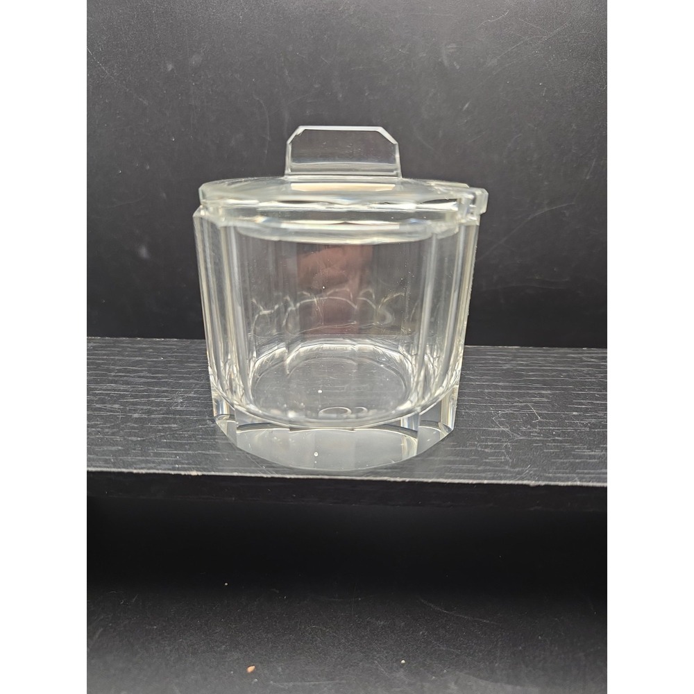 Cystal Jelly Or Honey Jar With Lid. No Spoon.